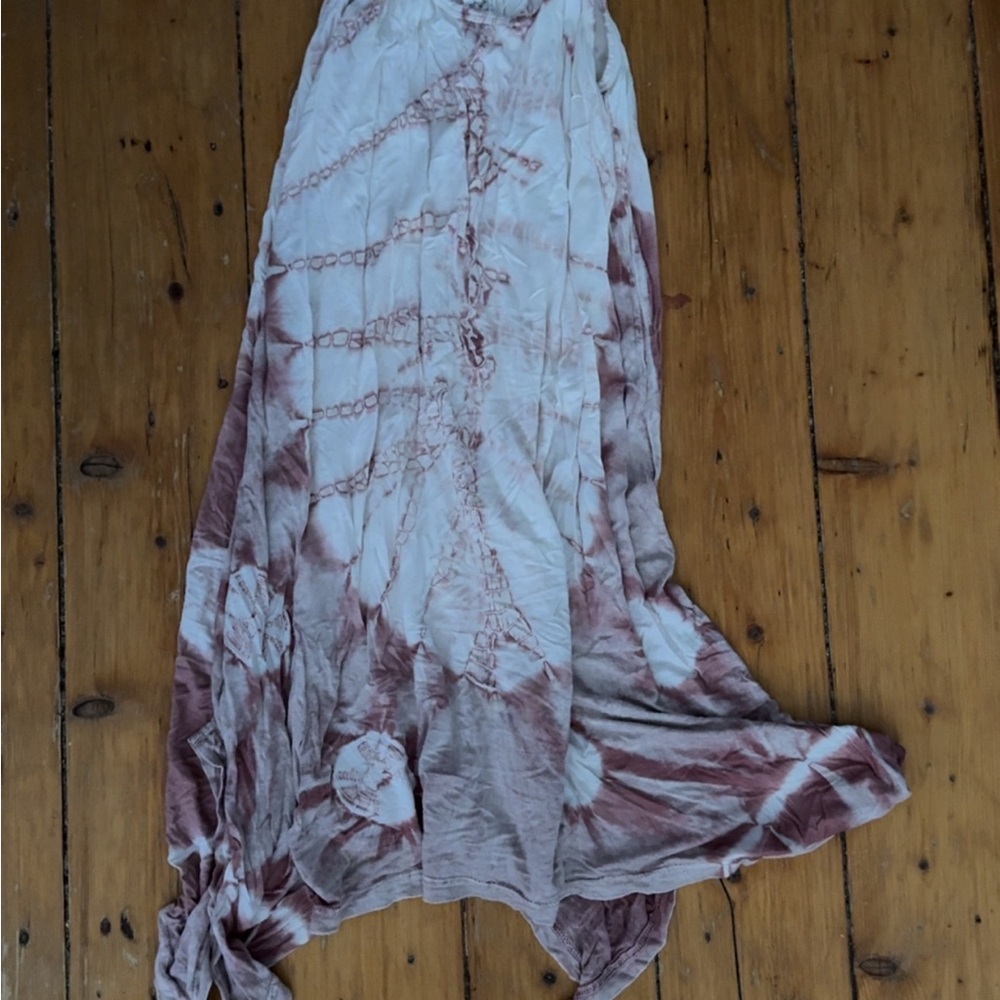 Tie-Dye Maxi Skirt